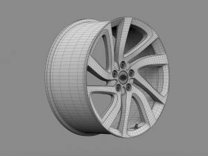 rim land rover 2 3D Model