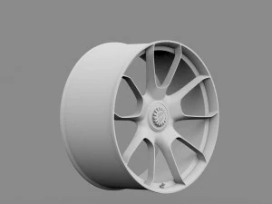 rim porsche 3D Model