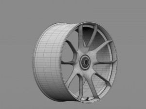 rim porsche 3D Модель