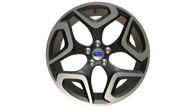 rim subaru 3D 模型 .c4d .max .obj .3ds .fbx .stl .blend 