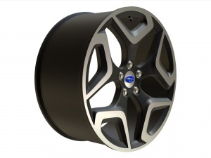 rim subaru 3D 模型