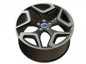 rim subaru 3D 模型