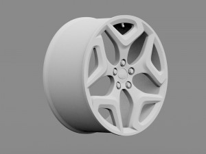 rim subaru 3D 模型