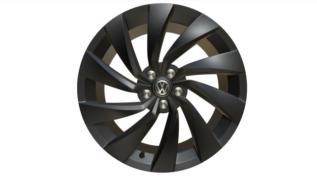 rim volkswagen 3D 모델 .c4d .max .obj .3ds .fbx .stl .blend 