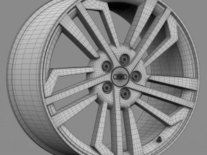 rim audi Modelo 3D