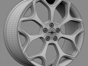 rim chrysler 3D Model
