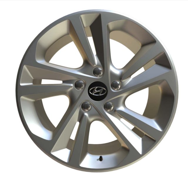 rim hyundai Model 3D .c4d .max .obj .3ds .fbx .stl .blend 
