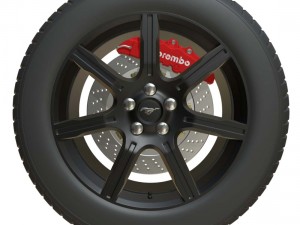 wheel 3D मॉडल