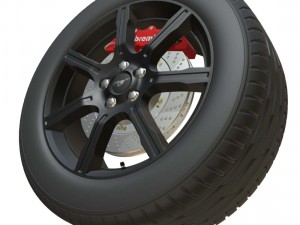 wheel 3D 모델