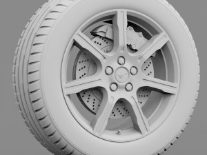 wheel 3D 모델