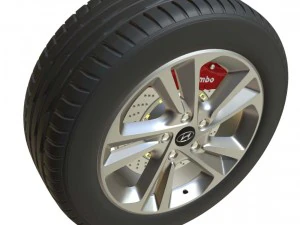 hyundai wheel 3D Model