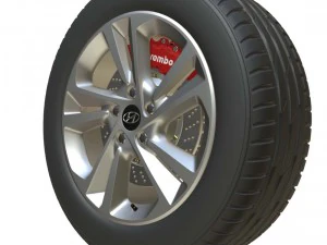 hyundai wheel 3D Model