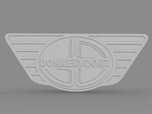 donkervoort logo 3D Model