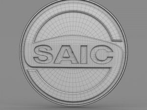 saic logo Modèle 3D