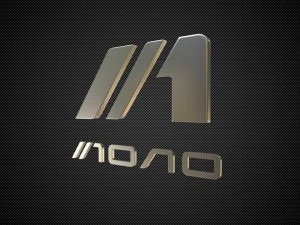 моно логотип 3D Модель
