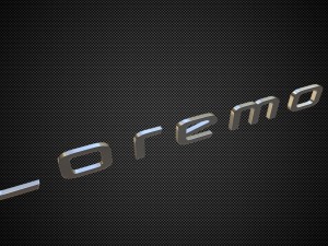 loremo logo Modello 3D