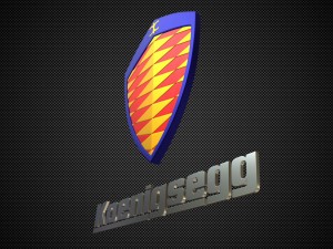koenigsegg logo 3Dモデル