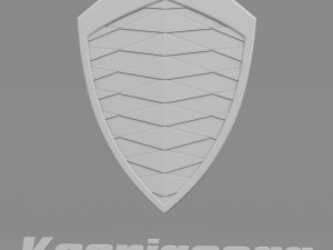 koenigsegg logo 3Dモデル