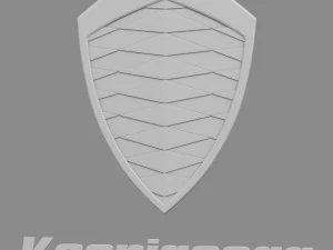 koenigsegg logo 3D Model