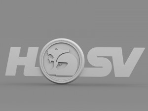 hsv logo 3D 模型