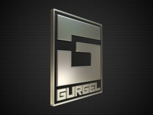 gurgel logo Modelo 3D