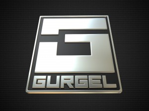 gurgel logo Modelo 3D