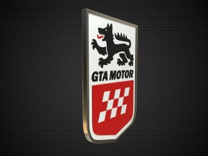 gta motor logo 3D 模型
