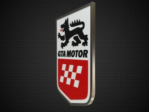 gta motor logo 3D Model
