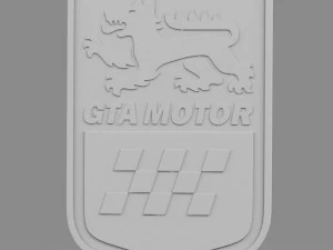 gta motor logo 3D Model