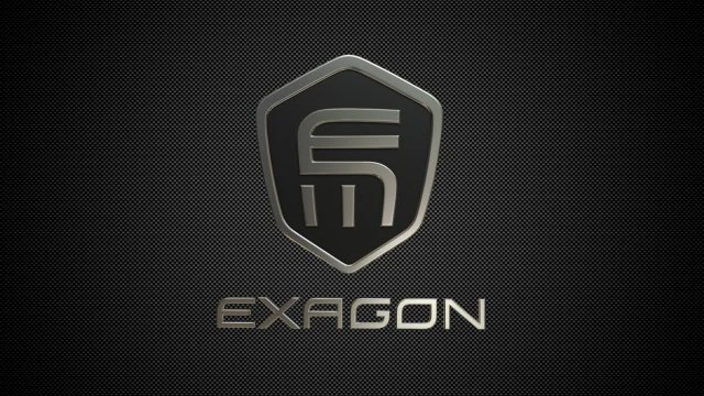 exagon logo 3D Model .c4d .max .obj .3ds .fbx .stl .blend 