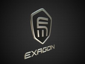exagon logo 3D 모델