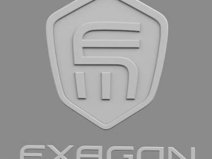 exagon logo 3D Model