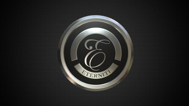 eterniti logo 2 3D Model .c4d .max .obj .3ds .fbx .stl .blend 