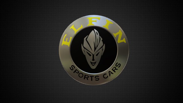 elfin logo 3D Model .c4d .max .obj .3ds .fbx .stl .blend 