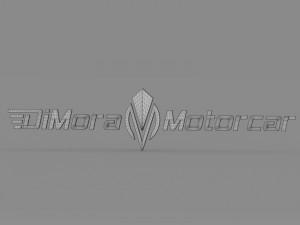 dimora motorcar logo Modèle 3D