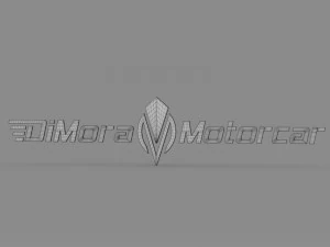 dimora motorcar logo 3D Model