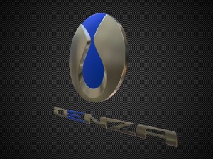 denza logo 3Dモデル
