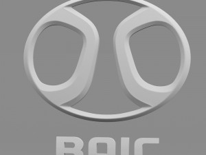 baic logo 3Dモデル