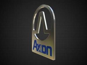 axon logo Modelo 3D