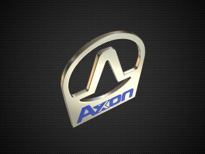 axon logo Modelo 3D