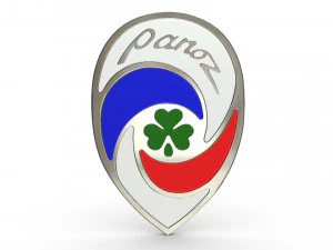 파노즈 로고 3D 모델