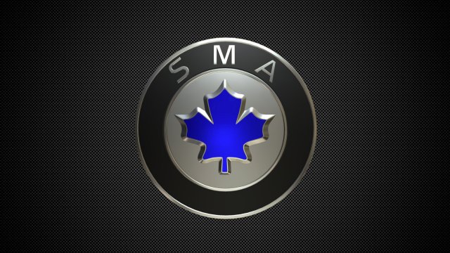 sma logo 3Dモデル .c4d .max .obj .3ds .fbx .stl .blend