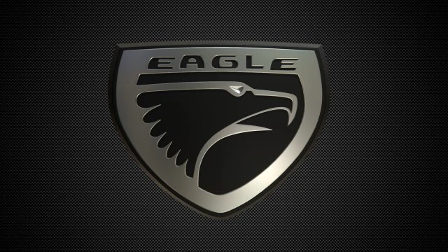 eagle logo 3D Model .c4d .max .obj .3ds .fbx .stl .blend 