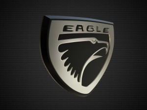 eagle logo 3D Model