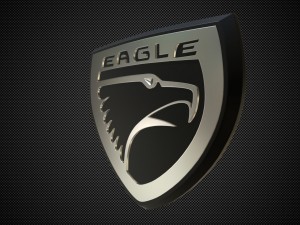 eagle logo 3D Model
