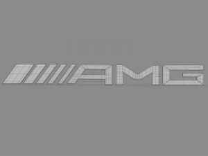 amg logo 3D Model