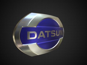 datsun logo Modèle 3D