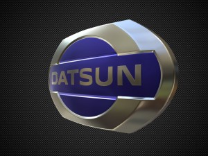 datsun logo Modèle 3D