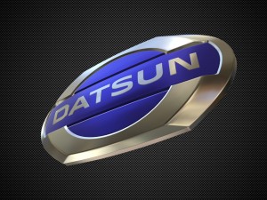 datsun logo Modèle 3D