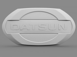 datsun logo Modèle 3D